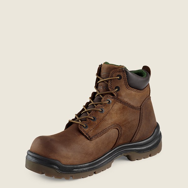 Red Wing Safety Boots King Toe® - 6-Inch Toe - Brune - Herre 2764-JZBMA